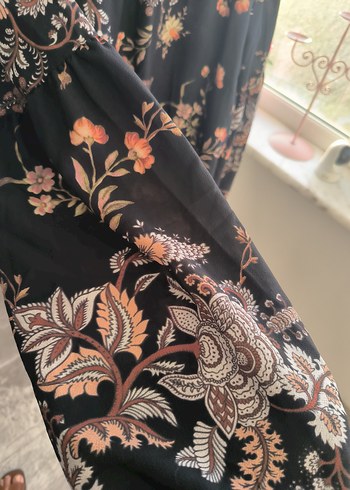 Bohem Siyah Desenli Hamile Bluzu - Görsel 7