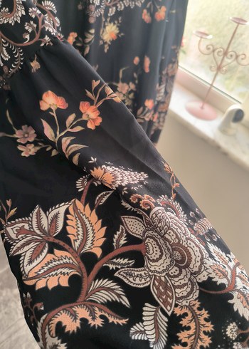 Bohem Siyah Desenli Hamile Bluzu - Görsel 8