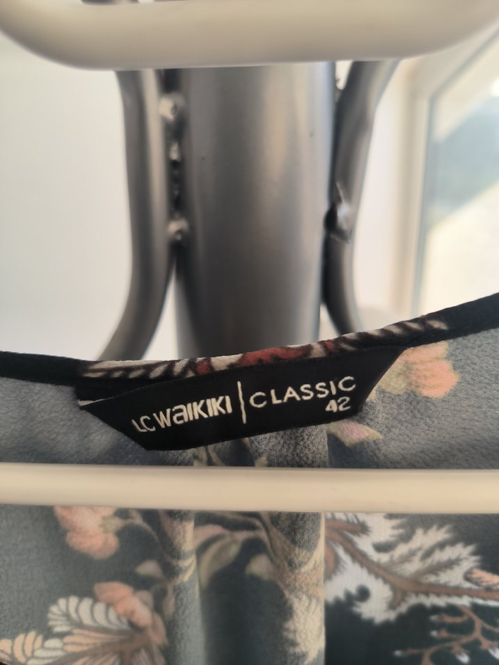 Bohem Siyah Desenli Hamile Bluzu - Görsel 2