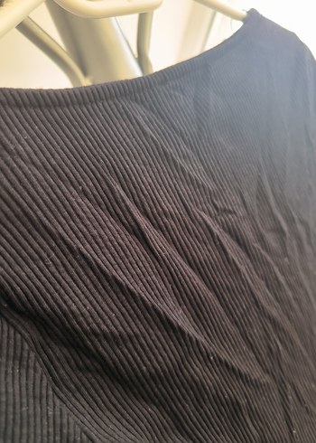 Siyah Uzun Kollu İnce Kadın body - Görsel 7