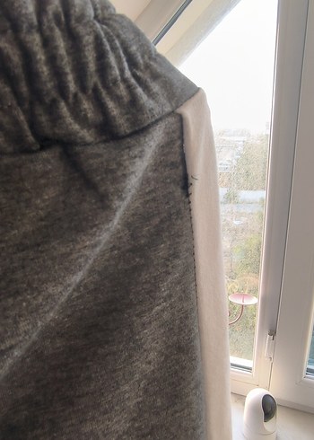 Kadın Gri Belden Bağlamalı Sweatpant - Görsel 3