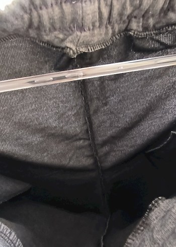 Kadın Gri Belden Bağlamalı Sweatpant - Görsel 7