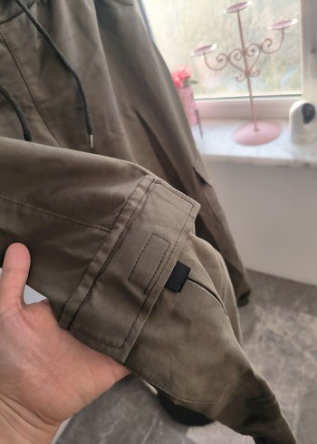 Kahverengi Bel Detaylı Kadın Kumaş Pantolon - Görsel 2