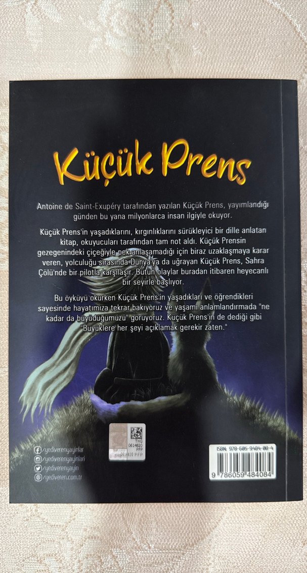 Küçük Prens - Antoine de Saint-Exupéry - Görsel 2