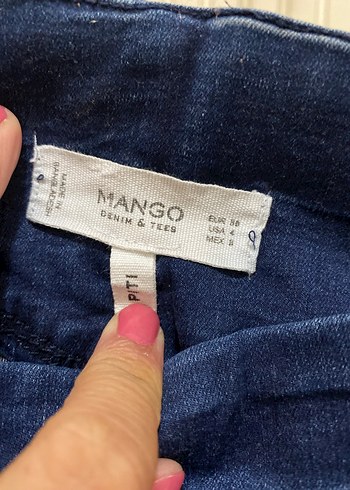 Stradivarius Kadın Denim Dar Kesim Midi Kot Pantolon