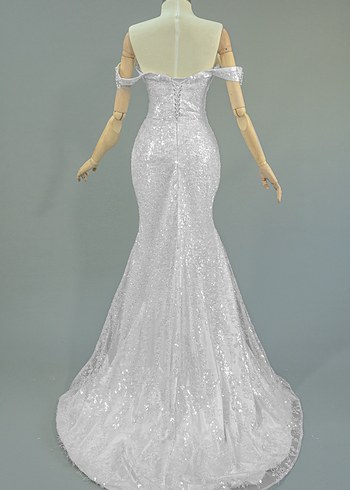 Gelinlik balık 2025model - Görsel 4