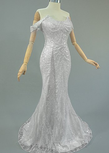 Gelinlik balık 2025model - Görsel 2