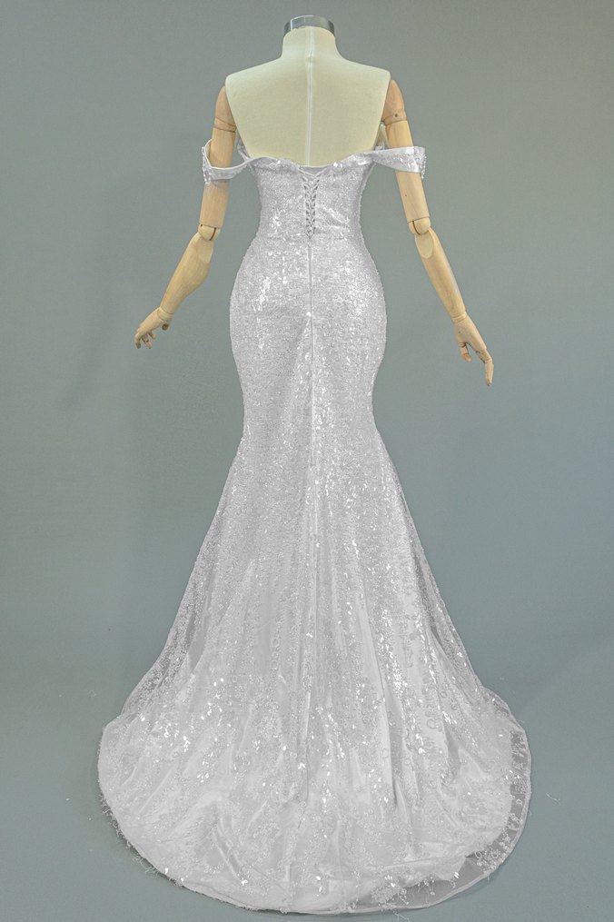 Gelinlik balık 2025model - Görsel 4