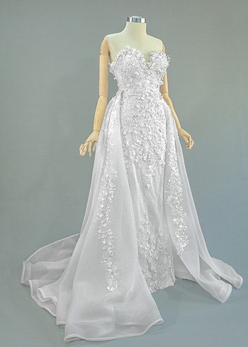 Gelinlik Balık model 2025 - Görsel 4