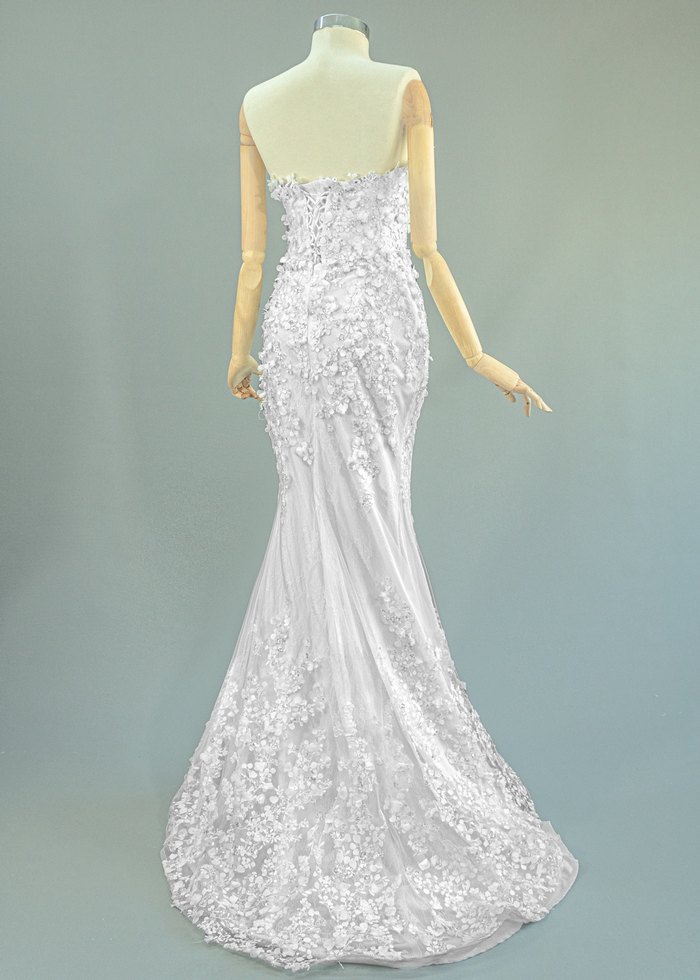 Gelinlik Balık model 2025 - Görsel 3