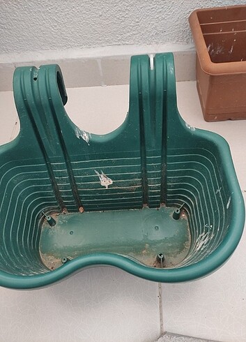  Beden Balkon saksısı çiçeklik 