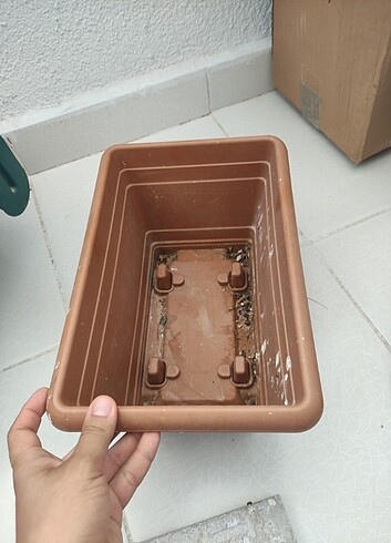  Beden çeşitli Renk Balkon saksısı çiçeklik 
