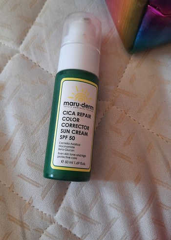 Maru-Derm Cica Repair Renk Düzeltici Güneş Kremi SPF 50 - Görsel 2