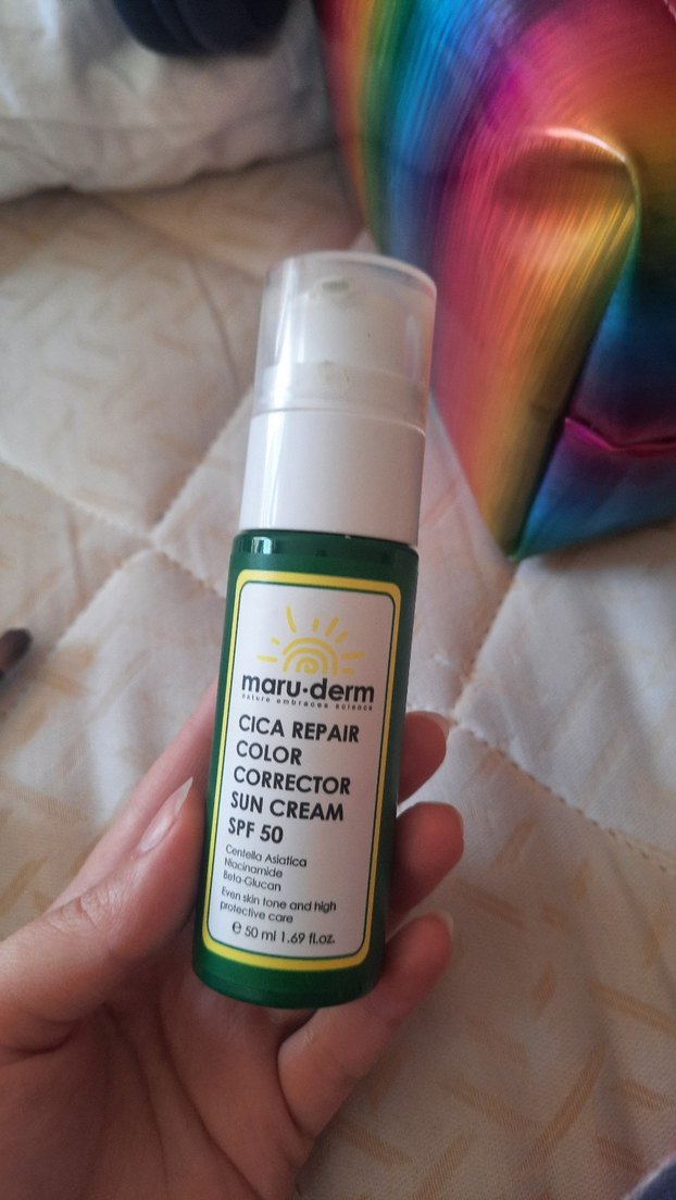 Maru-Derm Cica Repair Renk Düzeltici Güneş Kremi SPF 50 - Görsel 3