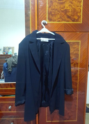 Siyah Kadın Ofis Blazeri - Görsel 2