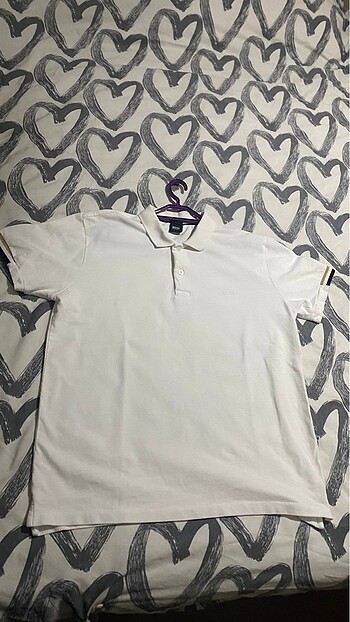 l Beden beyaz Renk hugo boss polo yaka