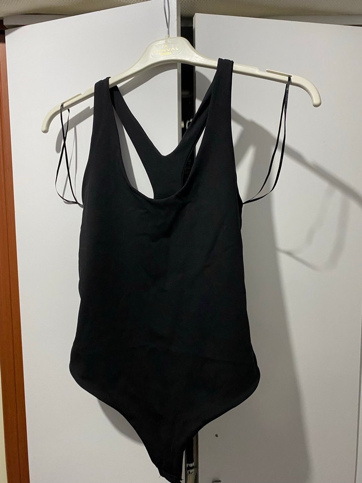 Siyah Strappy Mini Kadın Mayo - Görsel 2