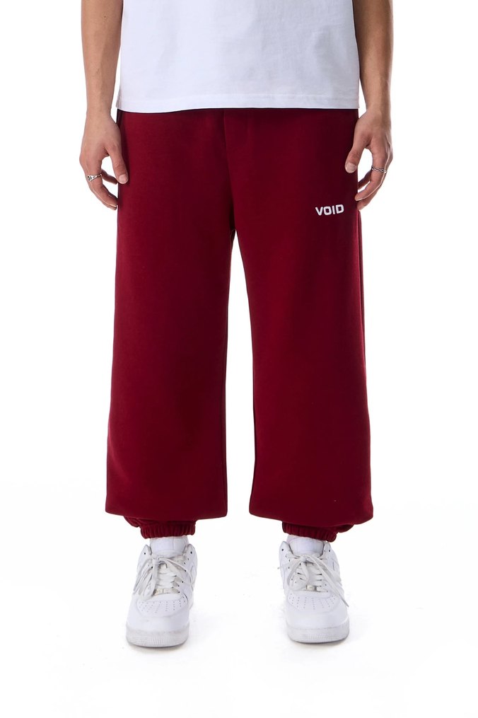 Bordo kadın/ erkek eşofman - Görsel 3