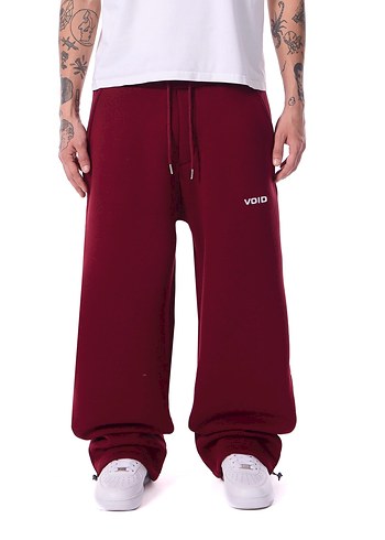 Bordo Salaş Kadın Eşofman Altı - Görsel 2