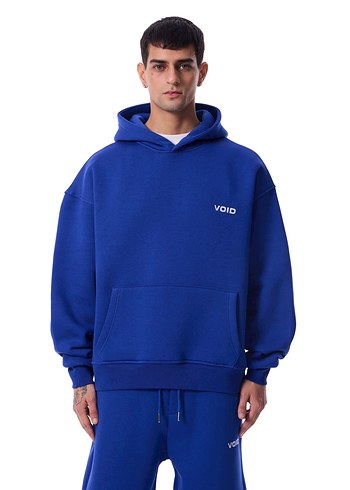 Kadın Mavi Rahat Kesim Sweatshirt - Görsel 2