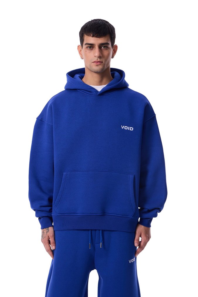 Kadın Mavi Rahat Kesim Sweatshirt - Görsel 2