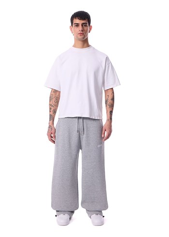 Kadın Gri Rahat Kesim Eşofman Altı - Görsel 4