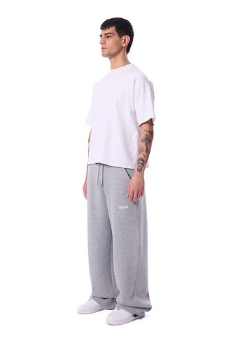 Kadın Gri Rahat Kesim Eşofman Altı - Görsel 7