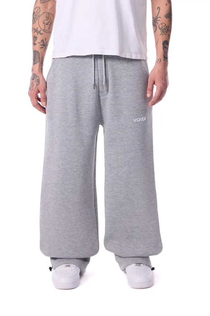 Kadın Gri Rahat Kesim Eşofman Altı - Görsel 2