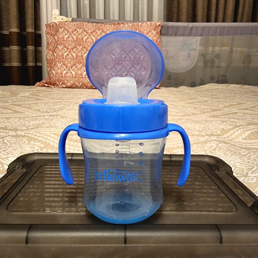 Mavi Dr. Brown's Bebek Biberonu - Görsel 3