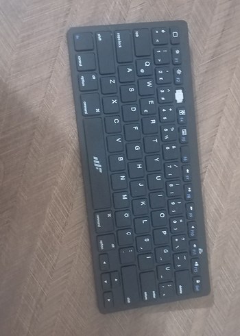 Kompakt Siyah Kablosuz Klavye