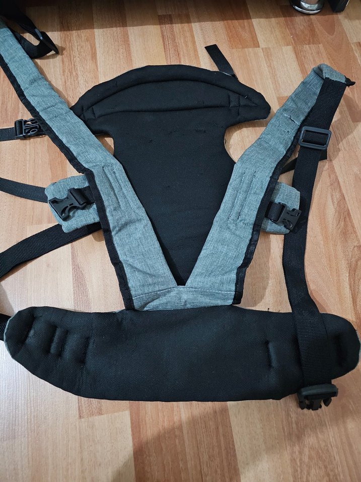 Gri Bebek Taşıyıcı Kanguru - Görsel 2