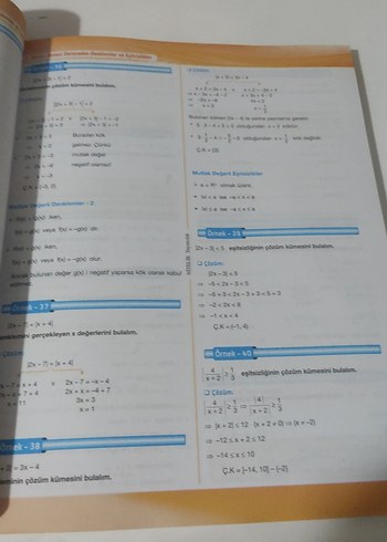 9. Sınıf Matematik Konu Anlatımlı Kitap - Görsel 5