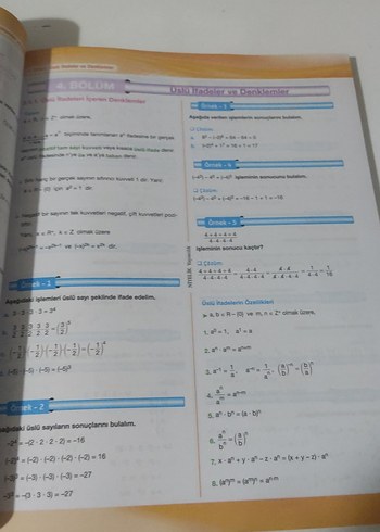 Beden Renk 9. Sınıf Matematik Konu Anlatımlı Kitap