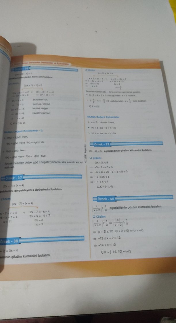 9. Sınıf Matematik Konu Anlatımlı Kitap - Görsel 5