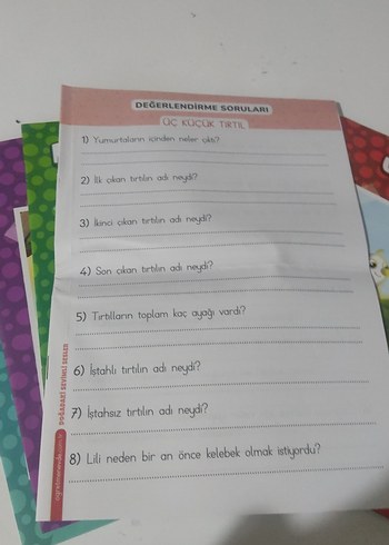 Beden Doğadaki Sevimli Sesler 6-8 Yaş Çocuk Kitabı