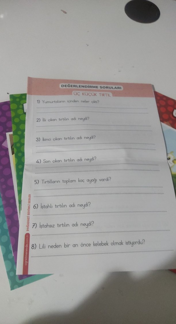 Doğadaki Sevimli Sesler 6-8 Yaş Çocuk Kitabı - Görsel 3