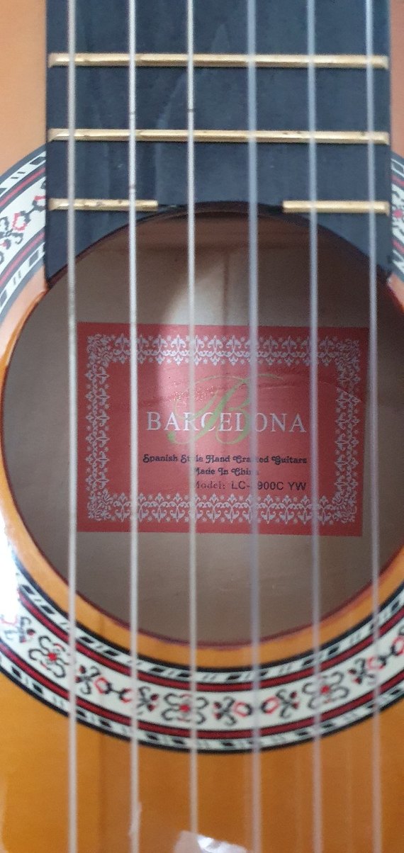 BARCELONA Lc 3900 Cyw Cut. Klasik Gitar (Kılıf hediyeli) - Görsel 2
