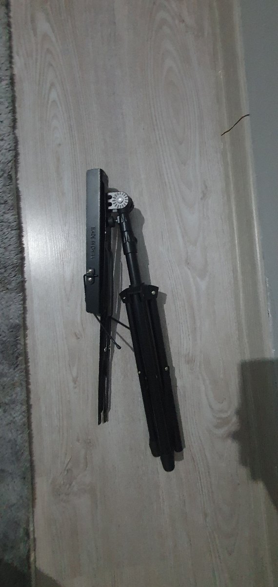 Ayarlanabilir Siyah Müzik Nota Sehpası - Görsel 3