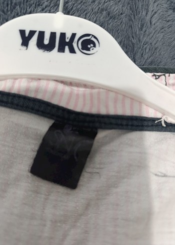 Pembe Uzun Kollu Rahat Kadın Pijama Takımı - Görsel 3