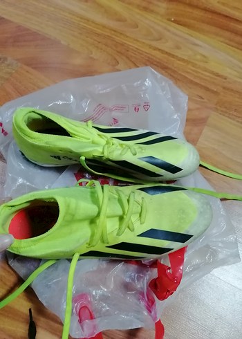 Erkek yeşil Futbol Ayakkabısı Elastik Bantlı - Görsel 2