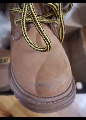 Bej Süet Kürklü Kız Çocuk Bot - Görsel 7