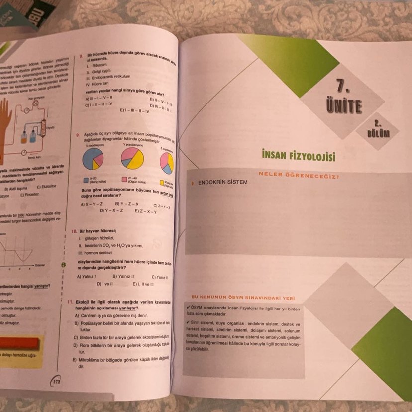 BILGI SARMAL Biyoloji TYT-AYT Soru Bankası - Görsel 4