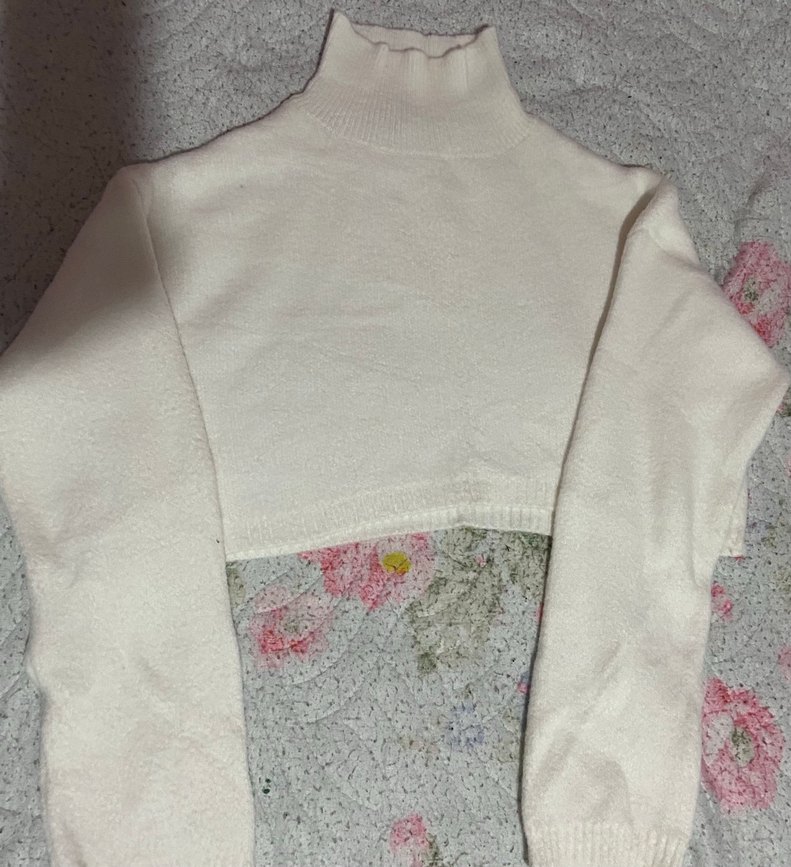 Zara beyaz kazak - Görsel 3