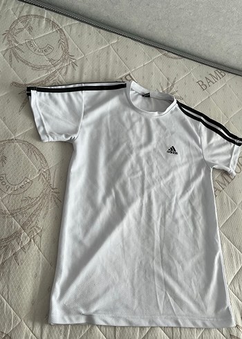 Adidas Beyaz Kısa Kollu Erkek Tişört - Görsel 3