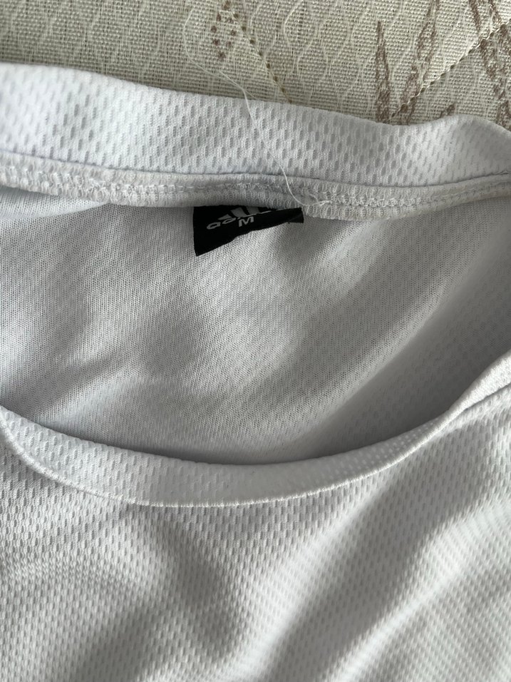 Adidas Beyaz Kısa Kollu Erkek Tişört - Görsel 5