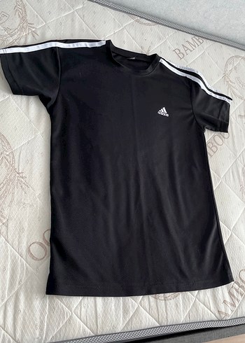 Adidas Siyah Kısa Kollu Erkek Tişört - Görsel 4