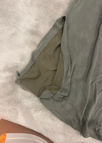 Oysho Gri Salaş Kadın Pantolon