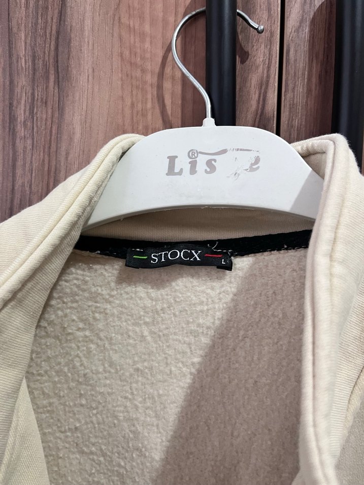 Düğmeli bej erkek Ceket - Görsel 3