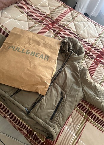 Pull and Bear Pull Bear Kapusonlu Mont