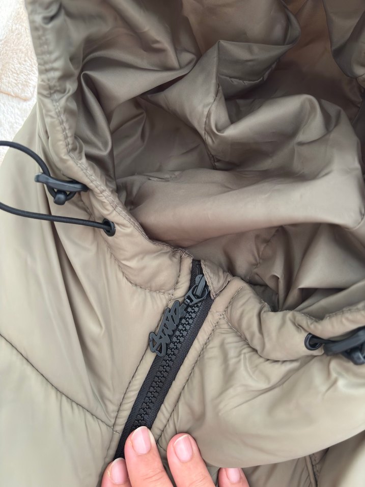 Pull&Bear Bej Şişme Mont — görsel 4/5